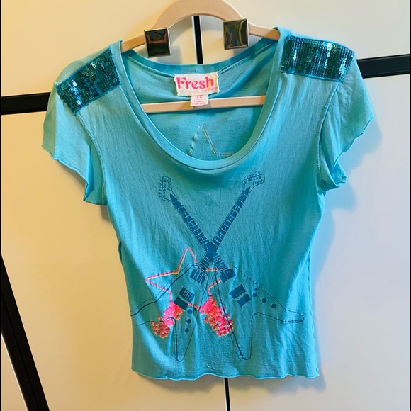 Hip & Vintage One-of-A-Kind "Fresh Karma" Tee - Picture 1 of 14